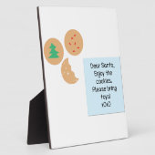 Beste kerstman, alsjeblieft, breng speelgoed mee fotoplaat (Zijkant)