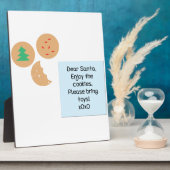 Beste kerstman, alsjeblieft, breng speelgoed mee fotoplaat (Zijkant)