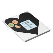 Beste kerstman, alsjeblieft, breng speelgoed mee notitieblok (Schuin)