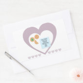 Beste kerstman, alsjeblieft, breng speelgoed mee rechthoekige sticker (Envelop)