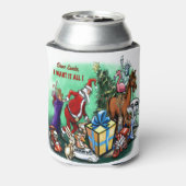 Beste kerstman blikjeskoeler (Blikje Achterkant)