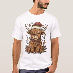 Beste Kerstman Breng Gewoon Ayrshires Kerst T-shir T-shirt