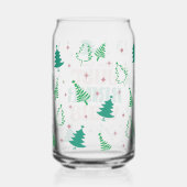 Beste Kerstman, breng gewoon wijn Blikvorm Glas (Rechts)