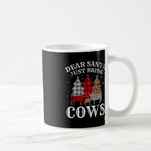 Beste kerstman, breng Koeien kerstbuffel mee Koffiemok
