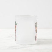 Beste kerstman, breng koffie mee matglas koffiemok (Center)