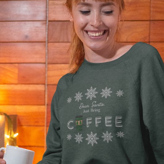 Beste kerstman, breng koffie mee trui