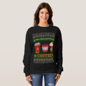 Beste kerstman, breng koffie mee trui (Voorkant volledig)
