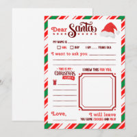 “Beste Kerstman” Brief 
