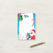Beste Kerstman Cadeau Suikerstok Post-It Notities Post-it® Notes (Op bureau)