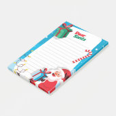 Beste Kerstman Cadeau Suikerstok Post-It Notities Post-it® Notes (Schuin)