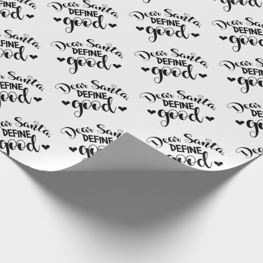 Beste kerstman cadeaupapier (Hoek)