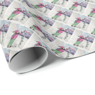 Beste kerstman cadeaupapier