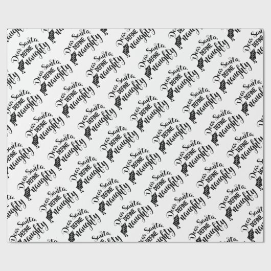 Beste kerstman cadeaupapier (Vlak)