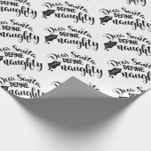 Beste kerstman cadeaupapier (Hoek)