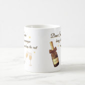 Beste Kerstman Champagne Design Koffiemok (Center)