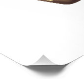 Beste Kerstman Champagne Design Perfect Poster (Hoek)