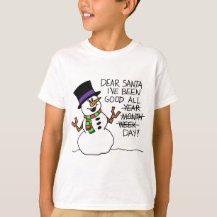 Beste kerstman, de hele dag t-shirt