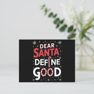 Beste Kerstman Definieer Goed Kerstvakantie Kerstm Feestdagenkaart