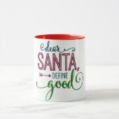 **BESTE KERSTMAN--DEFINIEER GOED** LEUKE KERST MOK (Midden)