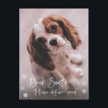 Beste Kerstman Definieer "Goede" Grappige Kerstfot Briefkaart<br><div class="desc">Een echt flexibel Feestdagen kaartontwerp, ideaal voor elke persoon of elk dier dat dit jaar buiten de grenzen van het "goede" is afgedwaald! Gebruik een foto van je brutale pup, je onstuimige kind of je fantastische zelf! Als uw foto licht van kleur is aan de onderkant (dus onder waar het...</div>