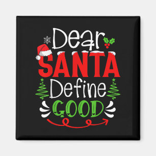 Beste Kerstman Definieer Goede Kerst Humor Citaten Magneet