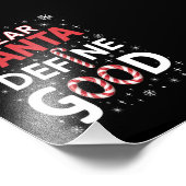 Beste Kerstman Definieer Goede Kerstvakantie Kerst Foto Afdruk (Hoek)