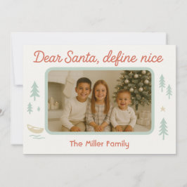Beste Kerstman Definieer Leuke Grappige Familie Ke Feestdagenkaart