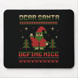 Beste Kerstman Definieer Leuke Grappige Kerstman K Muismat