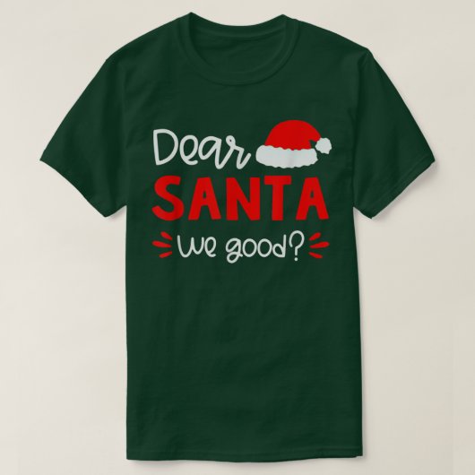 Beste kerstman... een goede kerstman... met Chris. T-shirt (Design voorkant)