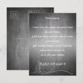 Beste kerstman feestdagenkaart (Voorkant / Achterkant)