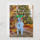 Beste kerstman feestdagenkaart (Voorkant)