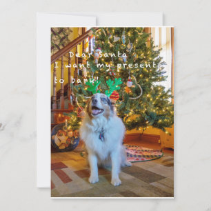 Beste kerstman feestdagenkaart