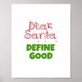 Beste kerstman, goed poster (Voorkant)