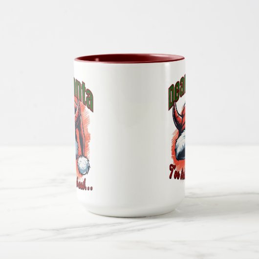 Beste Kerstman Grappige Kerst Mok (Midden)