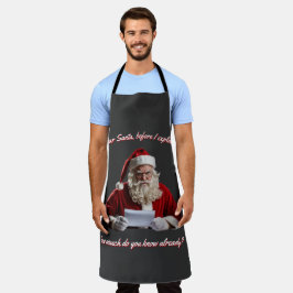 Beste Kerstman... Grappige Kerstman, Kerstvakantie Schort