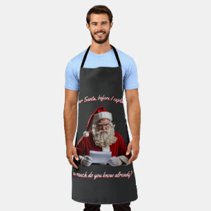 Beste Kerstman... Grappige Kerstman, Kerstvakantie Schort