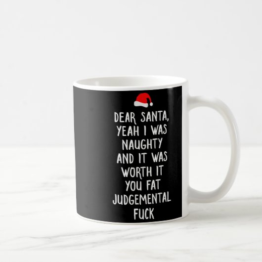 Beste Kerstman Grappige Ongeschikte Kerst Koffiemok (Rechts)