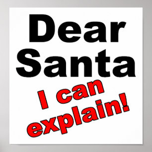 Beste Kerstman Grappige Poster