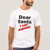 Beste Kerstman Grappige T-shirt (Voorkant)