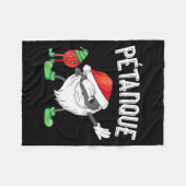 Beste Kerstman Het Is De Schuld Van Mijn Collega's Fleece Deken (Voorkant (Horizontaal))