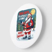 Beste kerstman het is eigenlijk een grappig verhaa grote klok (Hoek)