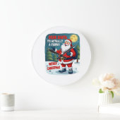 Beste kerstman het is eigenlijk een grappig verhaa grote klok (Huis)