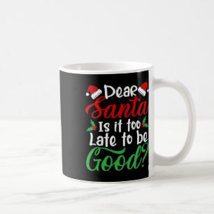 Beste Kerstman, het is te laat om nog leuk kerstfe Koffiemok