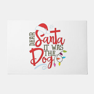 Beste Kerstman Het Was De Hond Grappig Deurmat