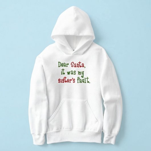 Beste Kerstman Het Was De Schuld Van Mijn Zus Kers