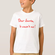 Beste Kerstman Het was ik niet !