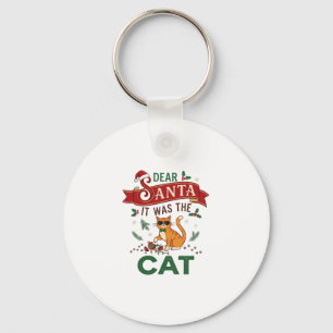 Beste Kerstman Het Was Kat Oranje Kerstbal Sleutelhanger