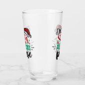 Beste kerstman, het was maar een fase | Kerstgeld Glas (Rechts)