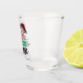 Beste kerstman, het was maar een fase | Kerstgeld Shot Glas (Rechts)