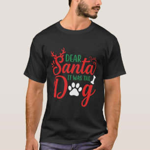 Beste Kerstman Honden Kerstmis T-shirt